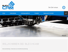 Tablet Screenshot of blechcam.de